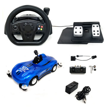 Real Driving Simulator Racing Game Remote Controlled car Long Range 1080P HD Camera FPV RC Cars with Steering Wheel Control